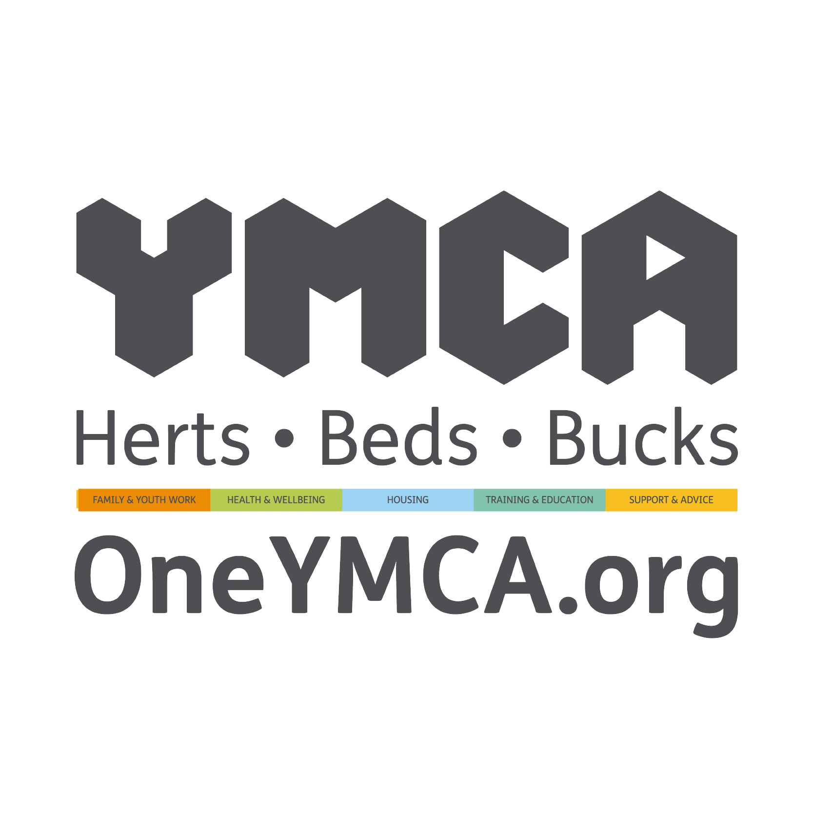 One YMCA logo