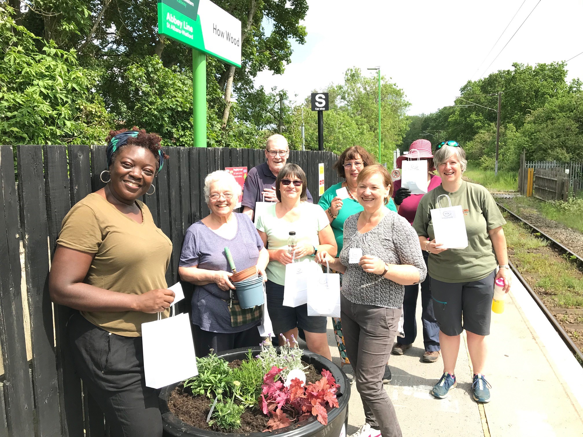 Volunteers at the Abbey Line