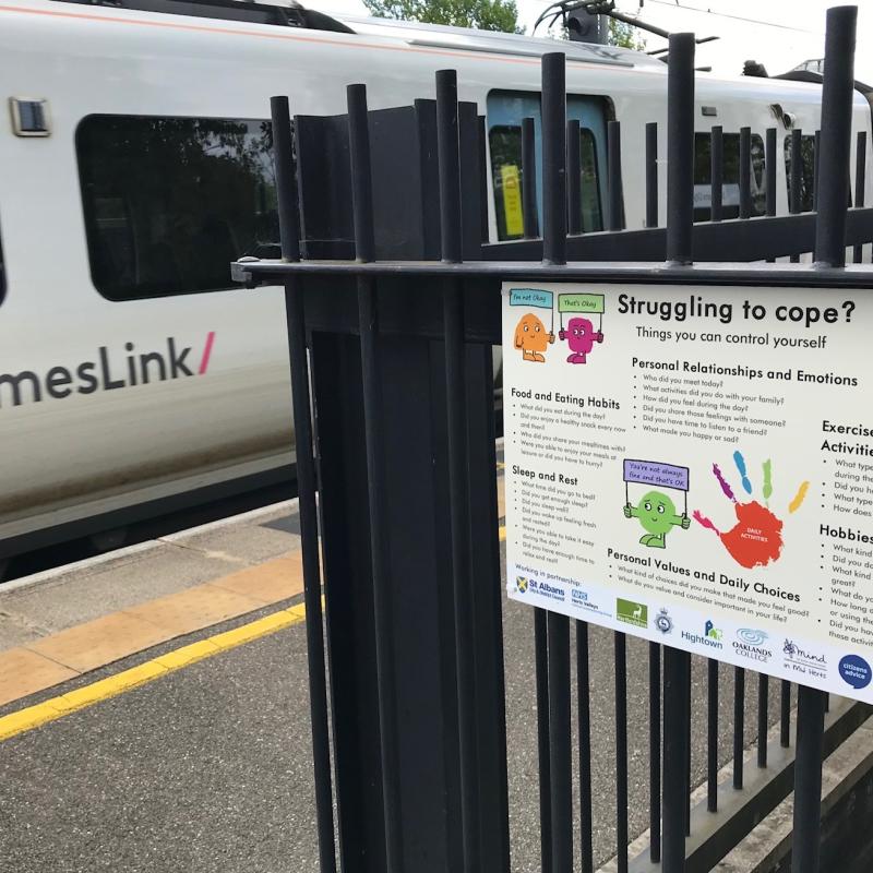 struggling to cope poster