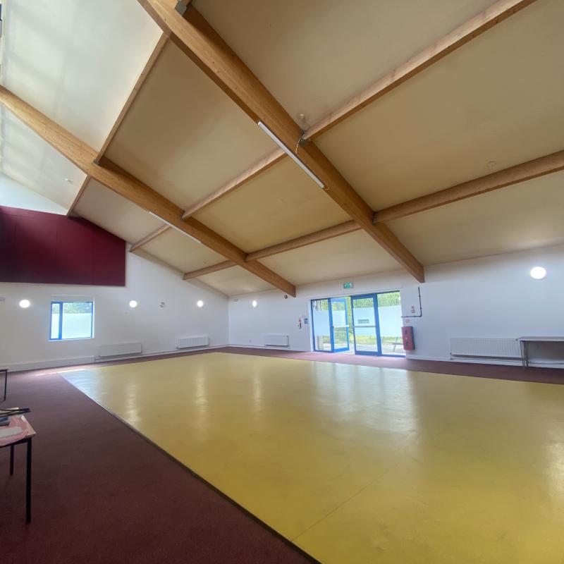 Aberford Community Centre's main hall