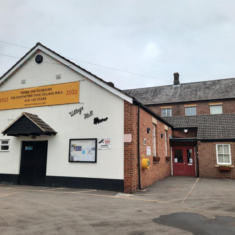 Redbourn Village Hall.