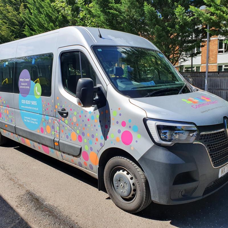 Our Transport Services minibus